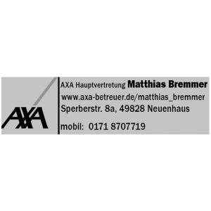 Axa Hauptvertretung Matthias Bremmer